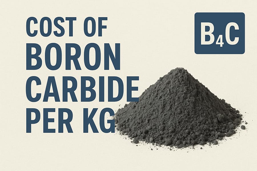 cost of boron carbide per kg