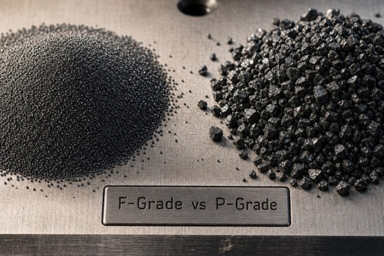 F-Grade vs P-Grade Silicon Carbide: The Standard Behind the Label